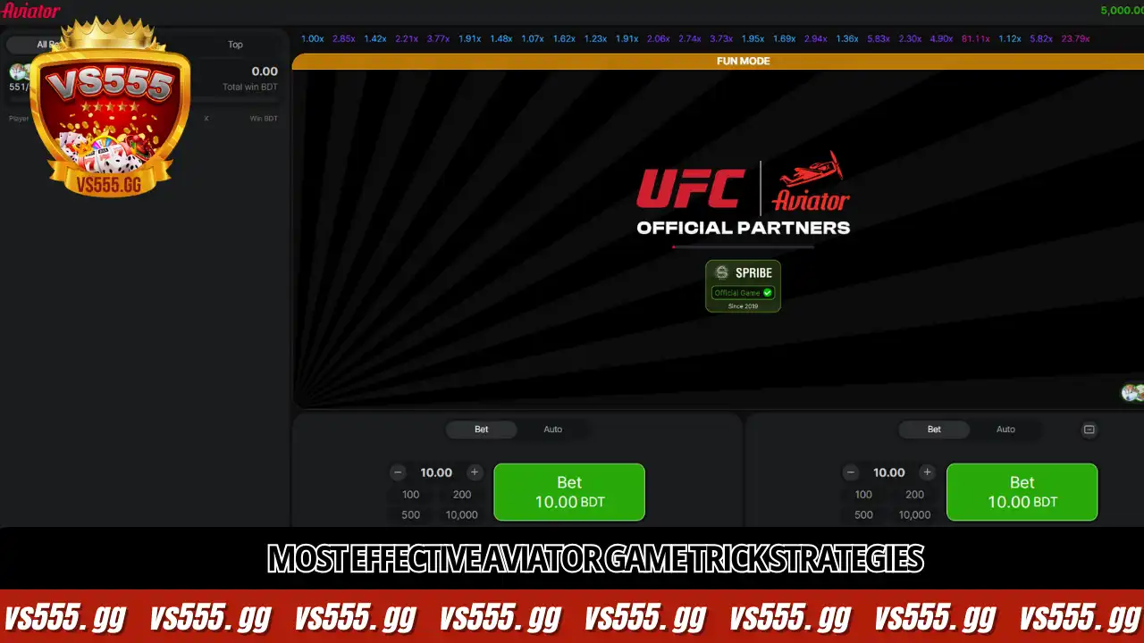 Most effective Aviator Game Trick strategies for Bangladeshi players