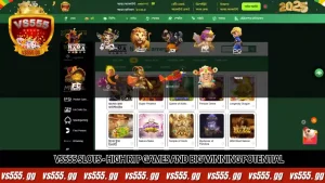 VS555 Slots - High RTP games and big winning potential